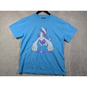 Pokemon LA Boutique Ecosys Lugia Light Blue SAMPLE Shirt Size Small